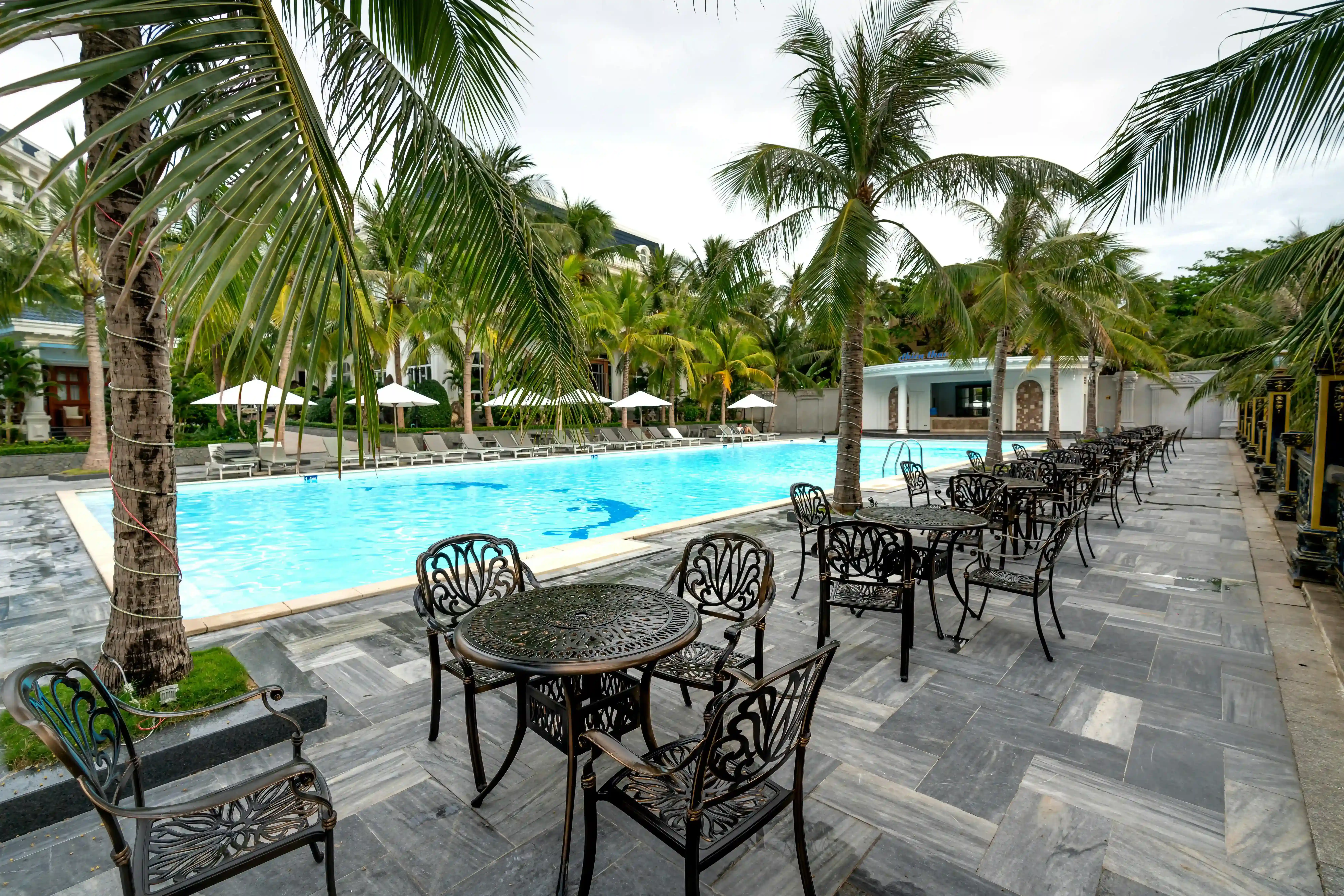 Pool Umbrella & Furniture Design